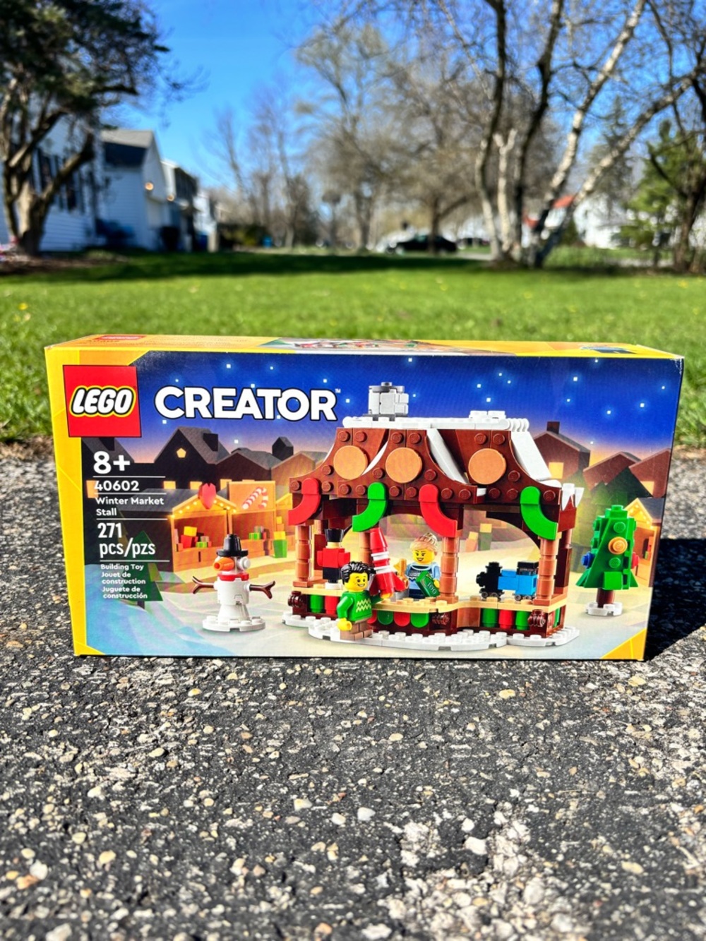 Lego creator Winter Market Stall Building Toy